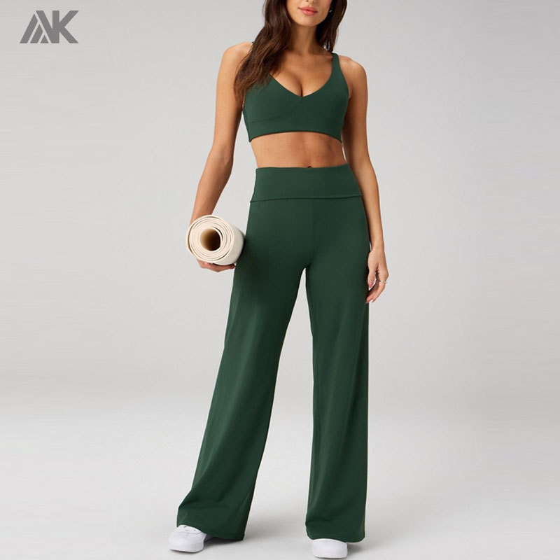 Custom Longline Low Impact Bra 4-Way Stretch Women's Sports Bra -Aktik