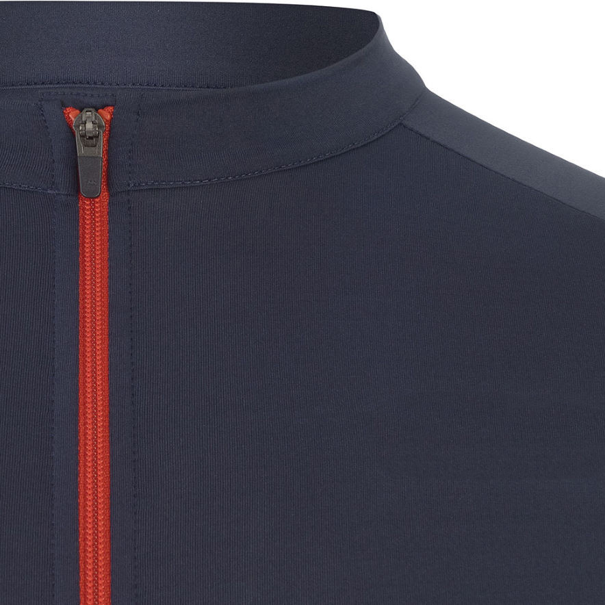 Private Label Full Zip Mesh Performance Mens Custom Cycling Apparel-Aktik